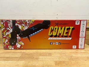 Hover-1 Comet Electric Scooter for Children LED Headlight 10 Mph Max Speed Black UL Certified MSRP $149.99