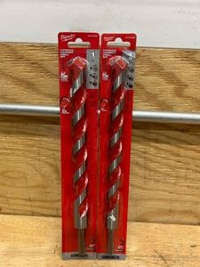 Milwaukee Carbide Hammer Drill Bits MSRP $64.94 (lot of 2)