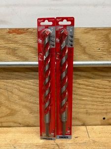 Milwaukee Carbide Hammer Drill Bits MSRP $59.94 (lot of 2)