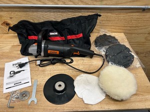Ironton 7in. Car Polishing Kit, 10 Amps, 7in. Pad MSRP $59.99 (missing a few accessories)