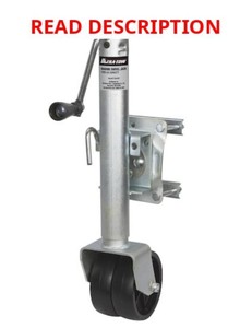 Ultra-Tow Bolt-On Sidewind Marine Swivel Jack, 1500-Lb. Capacity