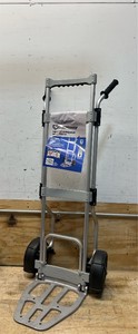Strongway Folding Aluminum Hand Truck, 600-Lb. Capacity