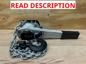 Strongway Mini Lever Chain Hoist, 1100-Lb. Capacity, 5ft. Lift Msrp $129.99