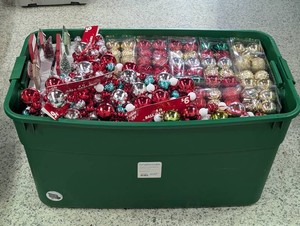Bulk Lot Brand New Assorted Christmas Decor & Gift Supplies (Variety Tote)