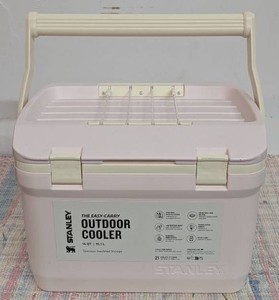 Stanley 16qt Plastic Easy-Carry Outdoor Cooler - Rose Quartz