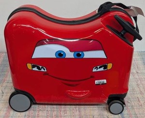 Disney Cars Carry On Spinner Hardside Ride On Suitcase