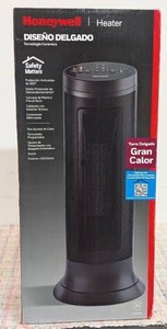 Honeywell Slim Ceramic Tower Heater Black