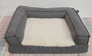 Boots & Barkley 3-Sided Bolster Dog Bed Small