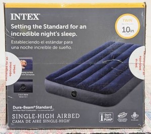 Intex Durabeam 10 Twin Size Air Mattress