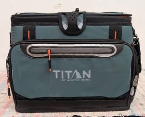 Titan by Arctic Zone Deep Freeze Zipperless Hardbody 30 Cans20 qt Cooler - Jungle Hunt