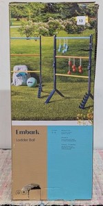 10 x 24.8 Ladder Ball Steel - Embark Outdoor Lawn Toss Game, 2-4 Players