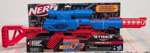Nerf Alpha Strike Mantis LR-1 Dart Blaster with Targeting Scope and 5 Official Nerf Elite Foam Darts