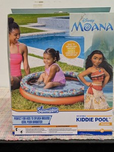 Disney Moana Kiddie Pool Inflatable, Toddler, PVC, Age 3