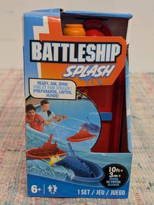 Battleship Splash Game Pool Water Activity Blasters Battleships Play Set