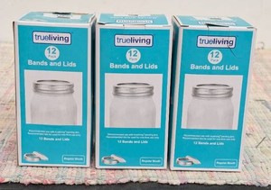 3 Sets of 12 True Living Bands and Lids