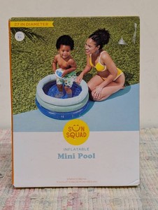 Sun Squad Inflatable Mini Pool for children 27 Diameter
