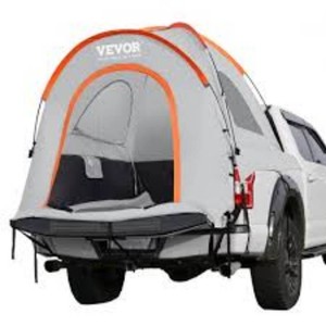 VEVOR Truck Bed Tent, 5.5-6 Pickup Truck Tent with Rain Layer and Carry Bag, Waterproof PU2000mm Double Layer Truck Tent for Camping, Gray