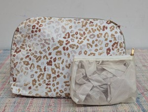 Large Dome 2 Piece Make Up Case Set