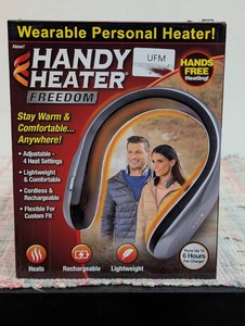 Handy Heater Freedom Travel Neck Heater Portable Body Warmer, 131°F Max, 6.5-Hour Duration, Lithium-Ion Battery Included