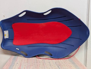 48 Plastic Boat Sled Navy Blue - Sun Squad Polyethylene, 300 lb. Capacity