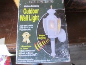 New Outdoor light fixture (hardwire)