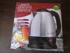 Brentwood 5-cup Stainless Steel Kettle
