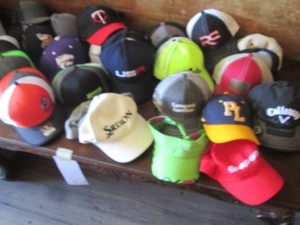 Huge assortment of caps