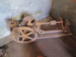 Vintage cast iron drill