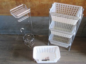 Bathroom organizers