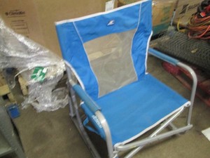 Portable fold-up rocking chair with...