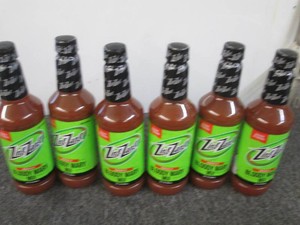 6 Bottles of bloody Mary mix...