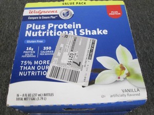 Protein shakes dated April 26...