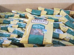 60 Single serve bags of Snyders old...