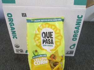 8 7.5 oz bags of Que Pasa organic c...