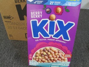5 Boxes of Kix berry berry dated Ja...