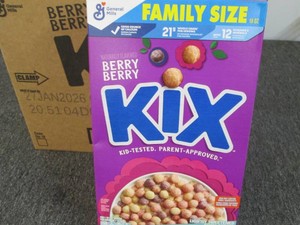 5 Boxes of Kix berry berry dated Ja...