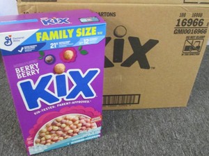 5 Boxes of Kix berry berry dated Ja...