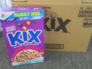 5 Boxes of Kix berry berry dated Ja...