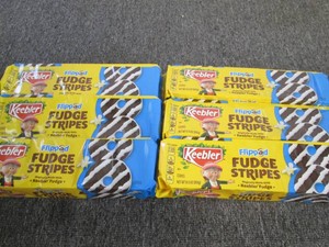 6 Keebler flipped fudge stripe cook...