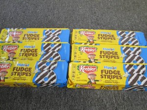 6 Keebler flipped fudge stripe cook...