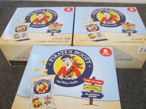 3 6 Packs of Pirates Booty aged whi...