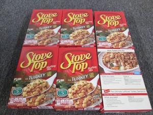 6 Stove top turkey stuffing dated 5...