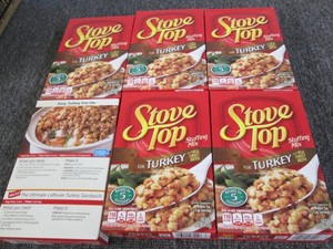 6 Stove top turkey stuffing dated 5...