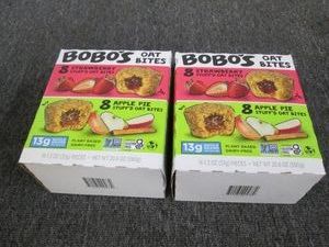 2 16 Packs Bobos oat bites...