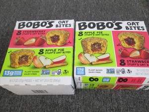 2 16 Packs Bobos oat bites...
