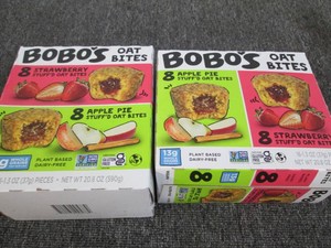2 16 Packs Bobos oat bites...