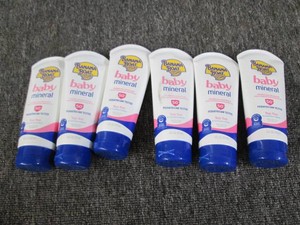 6 Banana Boat baby mineral sunscree...
