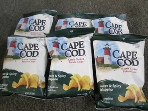 6 2 oz Cape Cod sweet n spicy jalap...