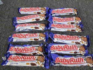 Lot of Baby Ruth bars...