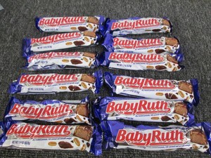Lot of Baby Ruth bars...
